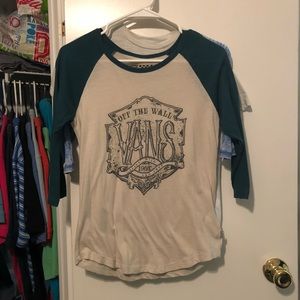 Vans tee length shirt